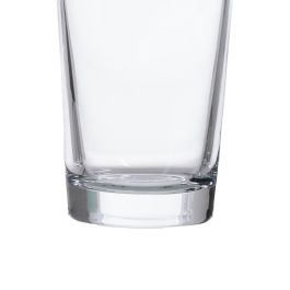 Jarrón Decoración Transparente Cristal 12,50 X 12,50 X 40 cm