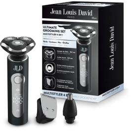 Jean Louis David JEA3666085213772 Recortadora Multiusos Kit Cuidado 4 en 1 3 Cabezales Pantalla Digital Negro Precio: 88.78999965. SKU: B12GR2DKVY