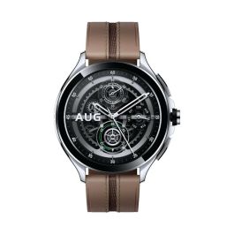 Xiaomi Watch 2 Pro Bluetooth Silver Case With Brown Leather Strap BHR7211GL
