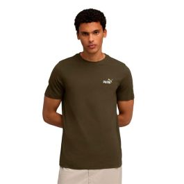 Camiseta de Manga Corta Hombre Puma Essentials 2 Color Oliva 7-8 Años