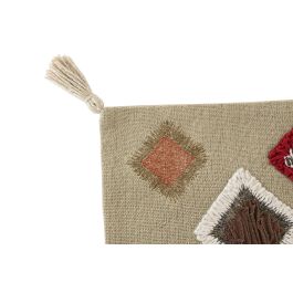 DKD Home Decor Funda Cojin Multicolor Algodon 50 x 50 cm