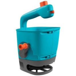 Gardena Esparcidor de semillas manual, mango ergonómico, capacidad 1.65kg fertilizante, 2kg sal, 1kg semillas