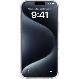 eSTUFF Funda INFINITE OSLO para iPhone 16 Plus, Híbrida Magnética Transparente con 86% Plástico Reciclado