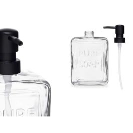 Dispensador de Jabón Transparente 570 ml Berilo - 10x18x6 cm (6 Unidades) Dispensador de Jabón Transparente 570 ml Berilo - 10x18x6 cm (6 Unidades)