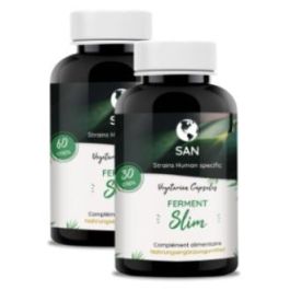 PROBIOTICOS SAN Ferment Slim 60 Cápsulas con Lactobacillus Gasseri - Ayuda a la flora intestinal Precio: 32.5000005. SKU: B1HJW99SZG
