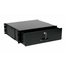 EQUIP Schublade 19" para Servidores Rack 3U - Cajón extraíble y con cerradura, negro