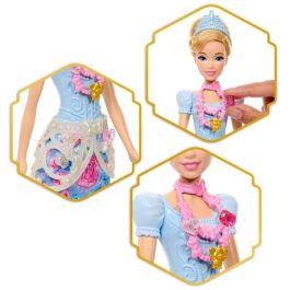 Mattel Muñeca Princesa Disney Cenicienta Reveal con Accesorios Sorpresa 32x18x6 cm