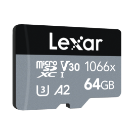 Lexar Professional 1066x microSDXC UHS-I Cards SILVER Series 64 GB Clase 10 Precio: 18.49999976. SKU: B1GXYMVX2V