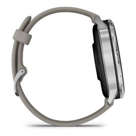 Garmin Venu 4 Reloj Inteligente 45mm AMOLED Pantalla Táctil GPS Negro/Plata/Gris Silicona Banda Monitor Frecuencia Cardíaca