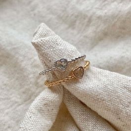 Anillo Mujer 24KAE 12417S/54 14 Plateado