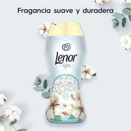 Lenor UNSTOPPABLES Perlas de Perfume para Ropa #frescor Algodón, Potenciador de Fragancia, Suavizante Concentrado, 195 g