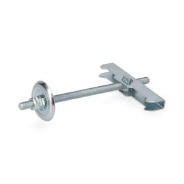 Lapafil Espiga de vuelco m-5 9cm, metal, blister 2 unid.