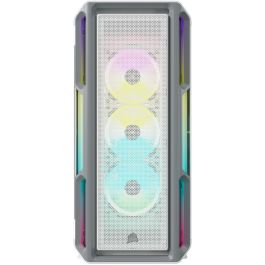 Corsair 5000T RGB Midi Tower PC ATX/EATX/micro ATX Blanco con Ventana Lateral e Iluminación Multi iCUE