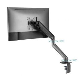TooQ DB4032TNR-G Soporte de Mesa para Monitor 17-32" Giratorio Inclinable Muelle Gas VESA 75x75 100x100 2-9kg Gris/Negro