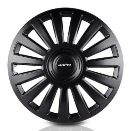 Abc GOD9068 Tapacubos Melbourne 15" Negro, Juego de 4 para Llantas de Acero, Montaje sin Herramientas, Fabricado en UE Abc GOD9068 Tapacubos Melbourne 15" Negro, Juego de 4 para Llantas de Acero, Montaje sin Herramientas, Fabricado en UE