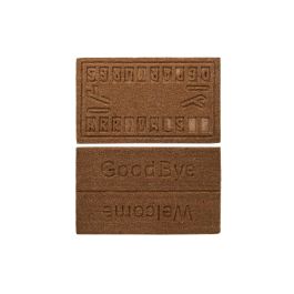 DKD Home Decor Felpudo Marron Coco Goma 45 x 75 cm (2 Unidades) 2.3 cm Precio: 20.9500005. SKU: B132B5QJWX