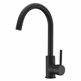 Rousseau Grifo de cocina mezclador Køben, negro, sin ducha de mano, ahorro de agua, cuerpo de latón, cartucho cerámico Precio: 60.5899998. SKU: S7108605