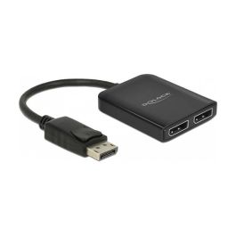 DeLOCK Divisor DisplayPort 1.4 Splitter 1 Entrada a 2 Salidas MST, 4K@60Hz, HDCP 2.2, Negro, USB Alimentado, Ref: ? Precio: 93.49999967. SKU: B1BZV67ZTE