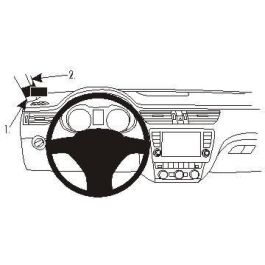 Brodit ProClip para Skoda Octavia III 2013, Soporte Izquierdo para Salpicadero, para Móviles y PDAs Precio: 4.49999968. SKU: B1F2MFQ4EM