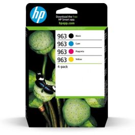 HP Tinta BK, C, M, Y para Officejet Pro 9000 Series - Nº 963 Pack De 4 Precio: 99.78999954. SKU: S8409451