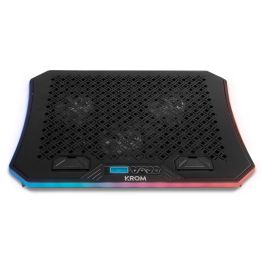 Soporte Refrigerante Krom Kooler para Portátiles hasta 19"/ Iluminación LED Precio: 30.9899997. SKU: S0230537
