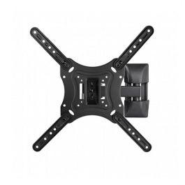 TooQ Soporte TV Monitor LP2255TN-B para Pantallas de 23 a 55 Pulgadas, Giratorio, Pared, Hasta 30 kg, Compatible VESA