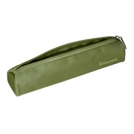 Estuche Portatodo Liderpapel Slim Cilindrico 220x45 mm Verde Militar