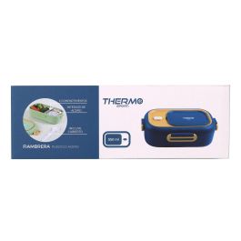 Thermosport Fiambrera Plástico Acero Rectangular 550 ml 22,2 x 13,9 x 8 cm