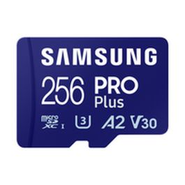 Tarjeta de Memoria Micro SD con Adaptador Samsung 256 GB