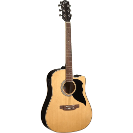 EKO Guitarra Acústica Dreadnought Ranger 6 A/E Cutaway Electroacústica Natural