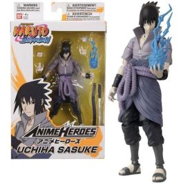 Bandai Figura Anime Heroes Naruto Uchiha Sasuke - 17cm, 16+ puntos de articulación Precio: 28.69000024. SKU: B13Q6WE3DV