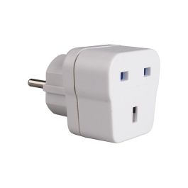 Solera AV1 Adaptador Inglés con T/TL para Viajar a España 13A 250V Blanco Precio: 3.50000002. SKU: B1E8R6RZ2W