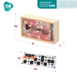 Bingo CB Games Madera Papel Plástico (24 Unidades)
