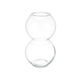 Jarron Doble Esfera Giftdecor 18X33CM (4 Unidades) Jarron Doble Esfera Giftdecor 18X33CM (4 Unidades)