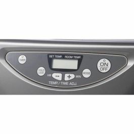 Inverter INVERTER3018 Estufa de Queroseno 3018 PLUS LINE 3000W con Termostato, Encendido piezoeléctrico, Acero Negro