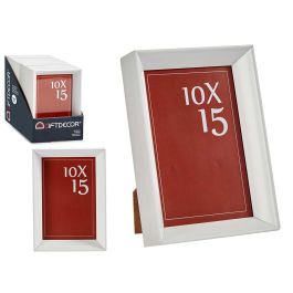 Portafoto Plastico Moldura Blanco 10X15Cm Giftdecor (24 Unidades) Precio: 44.5000006. SKU: B1GD4X9QC4