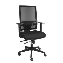 Silla Piqueras Y Crespo Horna Brazos Regulables Mecanismo Traslack Altura Y Apoyo Lumbar Regulable Rueda Parquet Respaldo Malla Negra Transpirable Y Asiento Tapizado Bali Negro Precio: 302.99986915. SKU: B1EAWQED9R