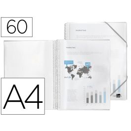 Carpeta Liderpapel Escaparate Con Espiral 60 Fundas Polipropileno Din A4 Transparente Precio: 9.5000004. SKU: B15QXR9CN4