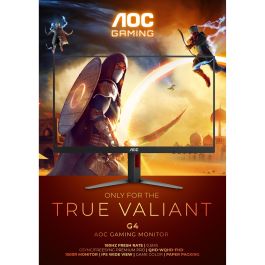 AOC CQ27G4X Monitor Curvo Gaming 27" Quad HD (2560x1440) 180Hz 1ms MPRT (0.5ms GTG) HDMI DP VA