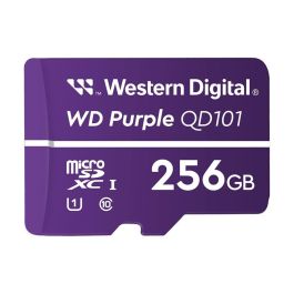 Western Digital WD Purple QD101 MicroSDXC 256GB Ultra Endurance para Videovigilancia 24/7, Clase 10, UHS-I