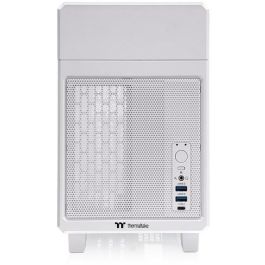 Thermaltake TR100 Mini Tower PC Mini-ITX Blanco "Snow" con USB 3.2 y Filtro Antipolvo para Gaming