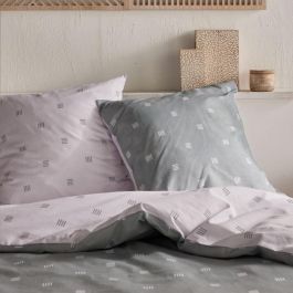 Juego de cama - TODAY Crazy - Estampado gráfico - 2 personas - 220 x 240 cm - Gris