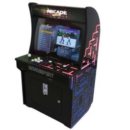 Ociotrends Máquina de Juego Arcade Vertical con Pantalla 26 Pulgadas para 2 Jugadores, Sonidos y Luces, Edad Mínima 8 Años