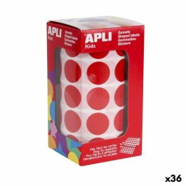 Pegatinas Apli Gomets Rojo Redondo (36 Unidades) Precio: 125.49999968. SKU: B133AFLNGZ