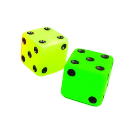 Amaya Dados 15x15 cm en Polietileno para Gimnasio - Mobiliario Deportivo Precio: 18.49999976. SKU: B1D673CHX8