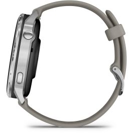 Garmin Venu 4 Reloj Inteligente 45mm AMOLED Pantalla Táctil GPS Negro/Plata/Gris Silicona Banda Monitor Frecuencia Cardíaca