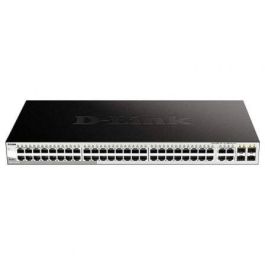 D-Link DGS-1210-52/E Switch Smart+ Gestionable 52 Puertos: 48x RJ-45 Gigabit, 4x SFP, 104Gbps, L2/L3 Routing D-Link DGS-1210-52/E Switch Smart+ Gestionable 52 Puertos: 48x RJ-45 Gigabit, 4x SFP, 104Gbps, L2/L3 Routing