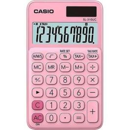 Casio Calculadora SL-310UC-PK 10 Dígitos Oficina Rosa Claro Precio: 8.49999953. SKU: B1A69HV32D