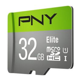 PNY Elite 32 GB MicroSDHC UHS-I Clase 10 Tarjeta de Memoria Velocidad Lectura 100 MB/s