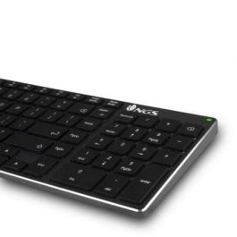 Teclado Inalámbrico por Bluetooth NGS Fortune-BT/ Gris Teclado Inalámbrico por Bluetooth NGS Fortune-BT/ Gris